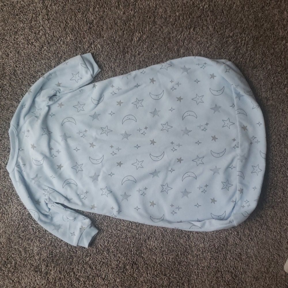Bundle of 2 VGUC Carter's Fleece Sleep Sacks Wearable Blankets Size 3-6 Months - Picture 8 of 9